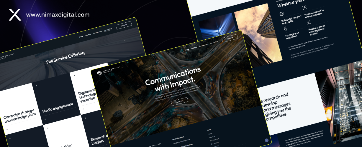 Building an Impactful Digital Presence for Aurora Strategy